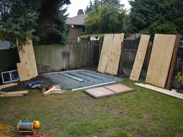 Tuff Shed Installed -- October 19, 2006